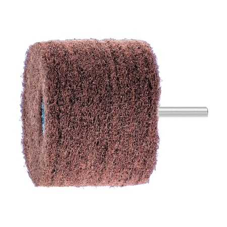 Pferd 3" x 2" POLINOX Mtd. Flap Wheel - 1/4" Shank - PNR Type - 180 Grit 46217